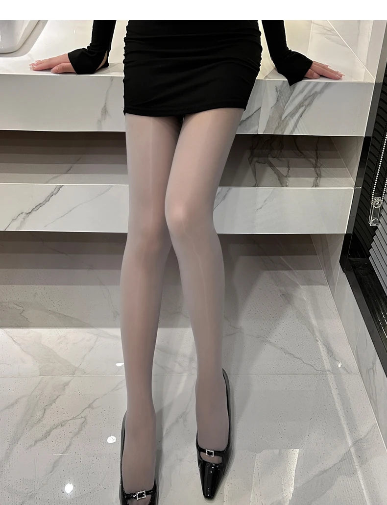 Smooth Satin Full Length Tights