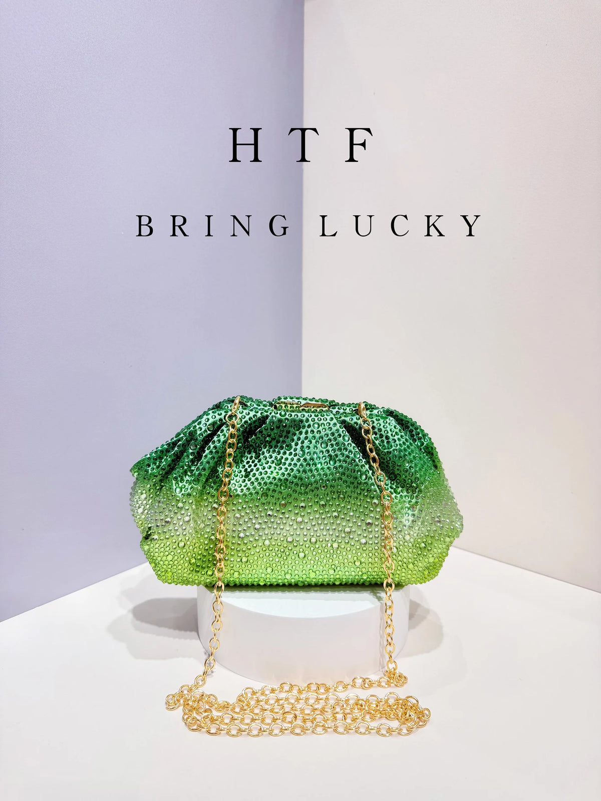 Sparkling Rhinestone Evening Clutch Shoulder Bag for Women