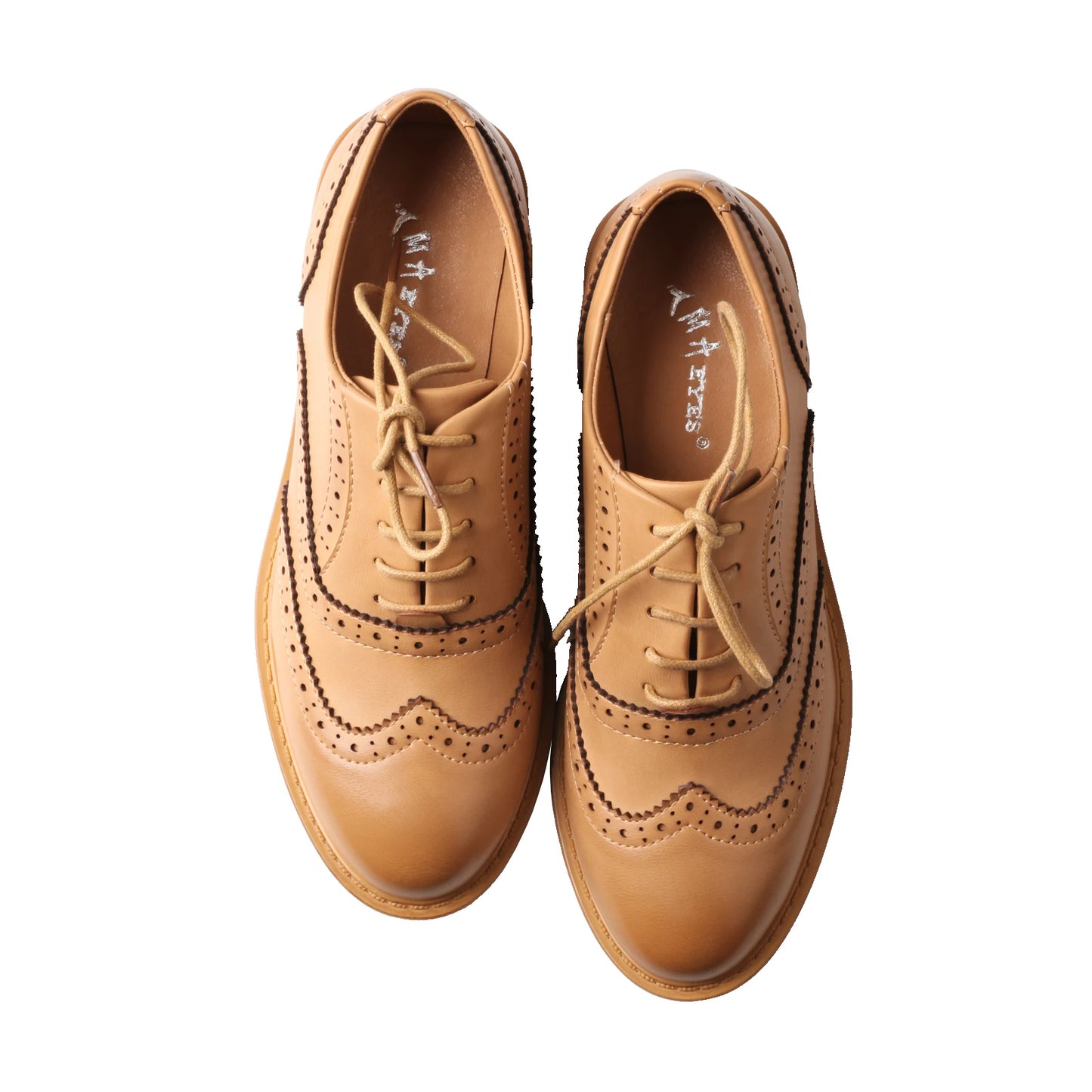 Classic Leather Brogue Flats