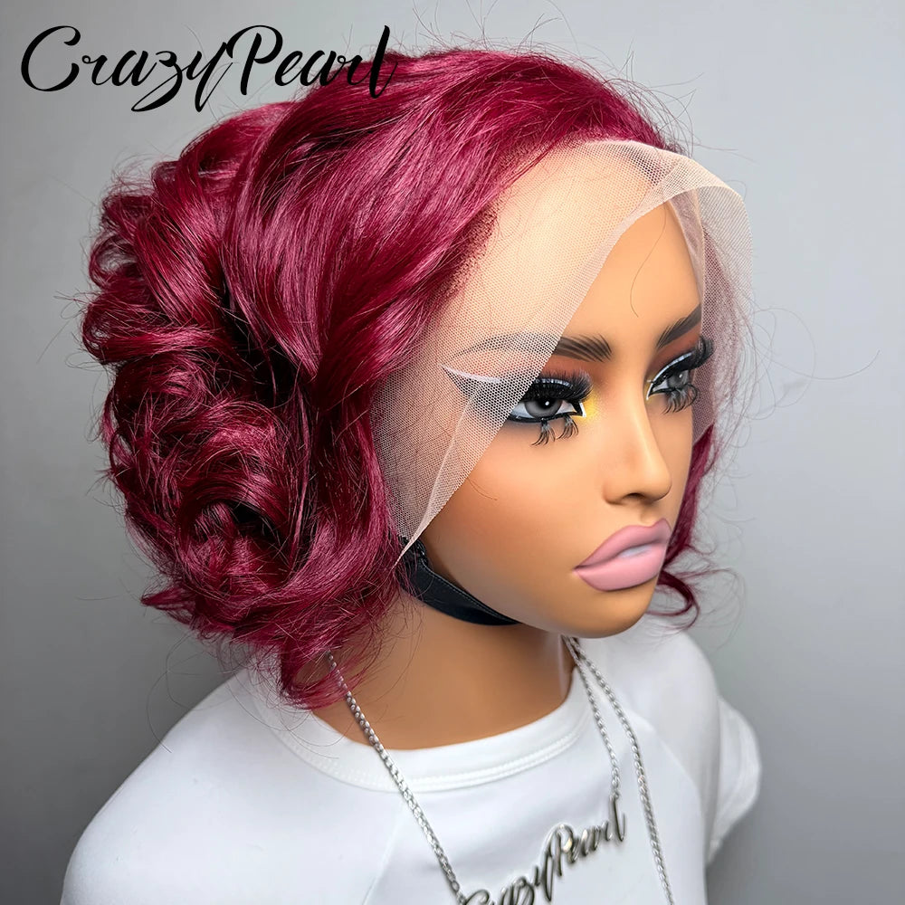 Loose Wave HD Lace Frontal Human Hair Wig for Women