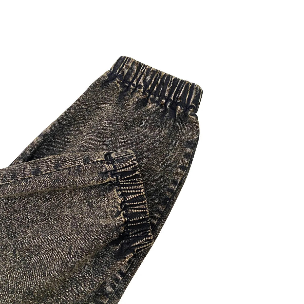 High Waist Patchwork Loose Fit Harem Jeans for Women