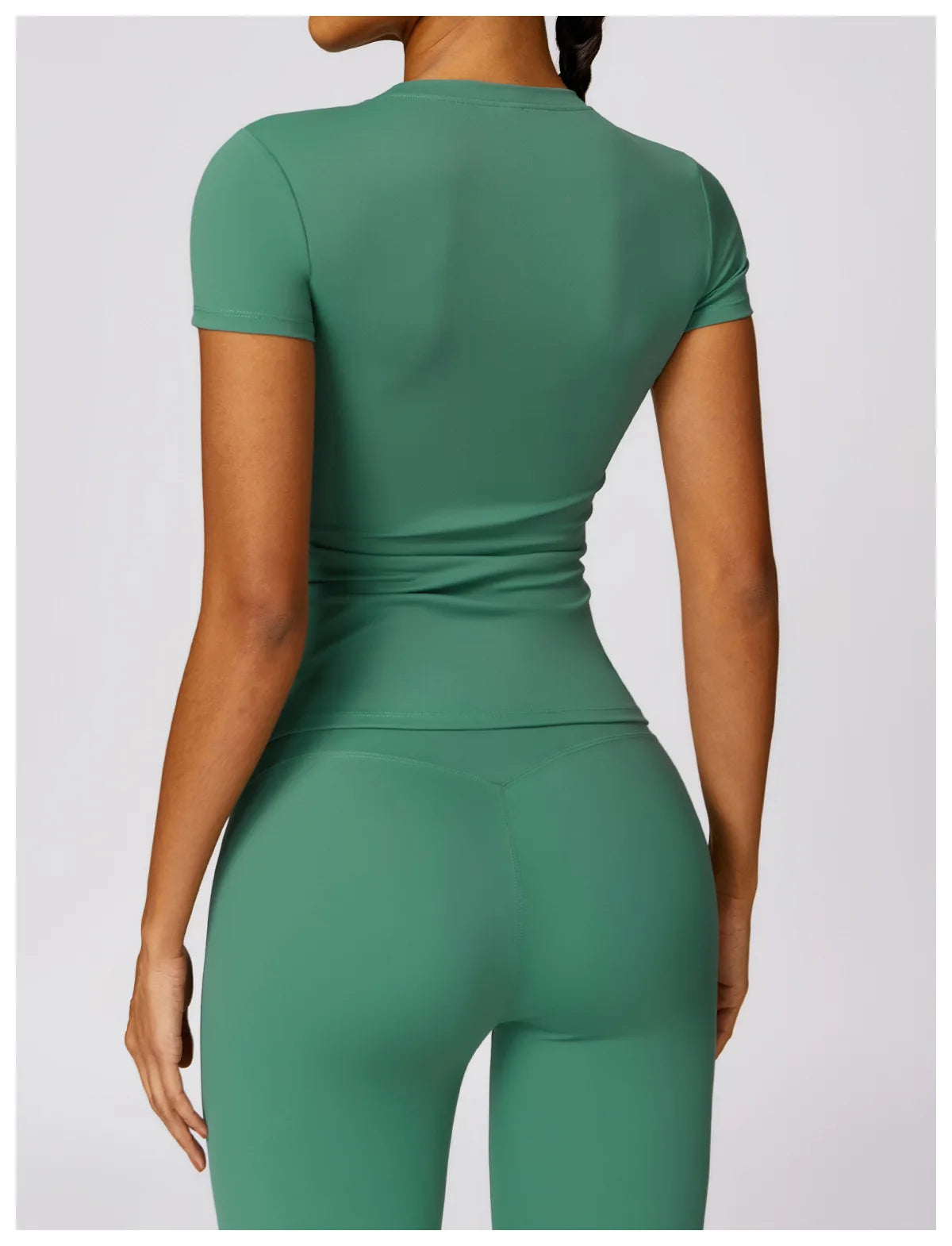 Casual Streetwear Two Piece Crop Top and Bodycon Pants Set for Women