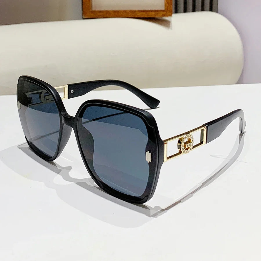 Oversized Square Gradient Sunglasses
