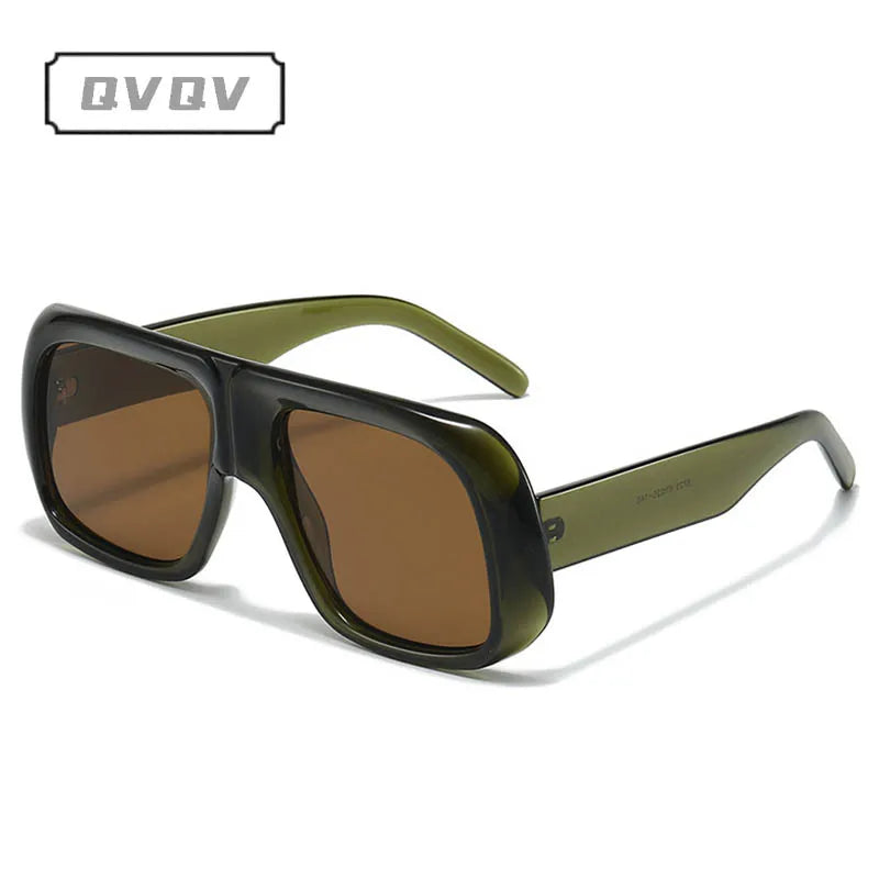 Oversized Square Gradient Sunglasses