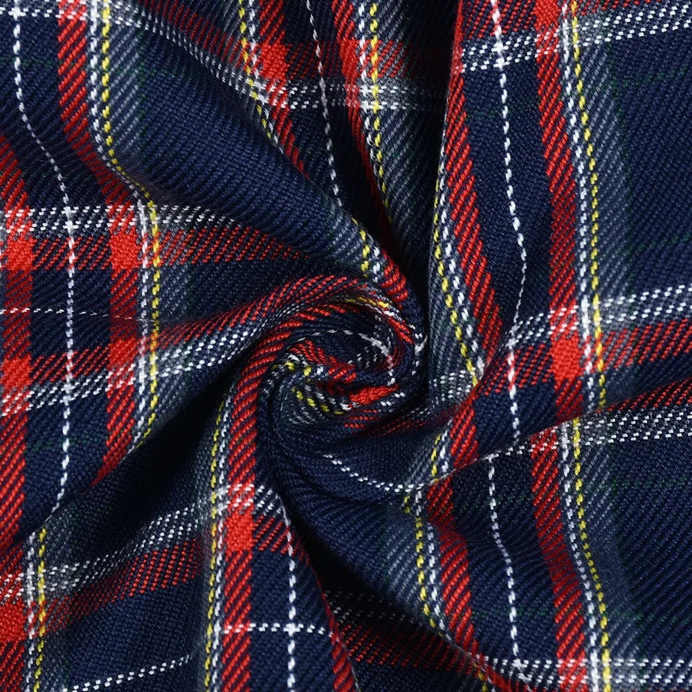 FAGADOER Fashion Streetwear Women High Waisted Plaid Splicing Print Side Slit Mid Skirts Casual Female Y2K Matching Bottoms 2023
