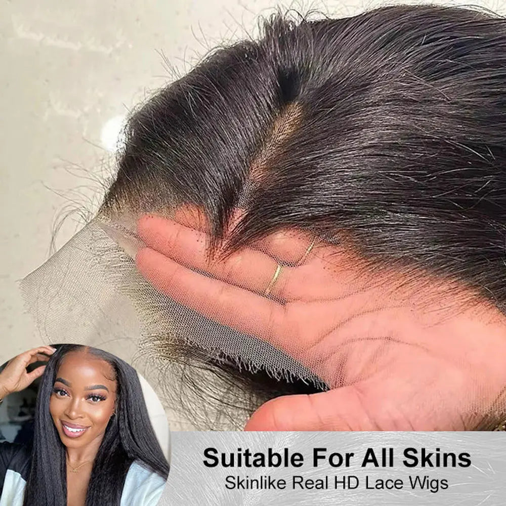 Kinky Straight Lace Wig