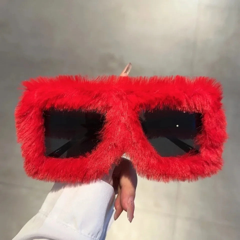 Velvet Frame Gradient Sunglasses