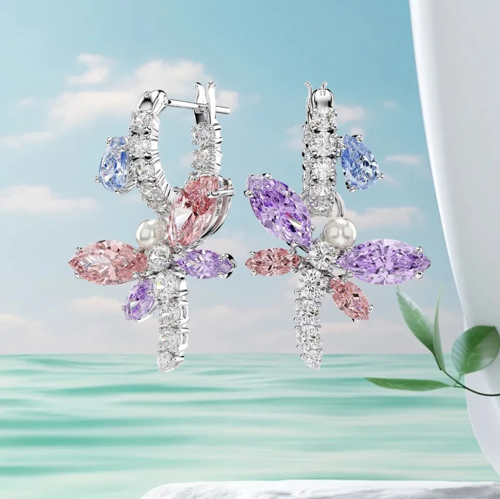 Mixed Cut Crystal Jewelry Set