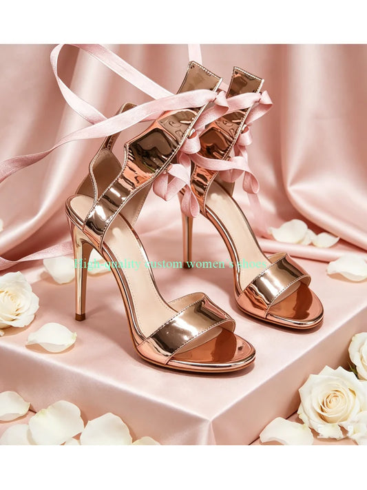 Waterproof Platform Stiletto Sandals
