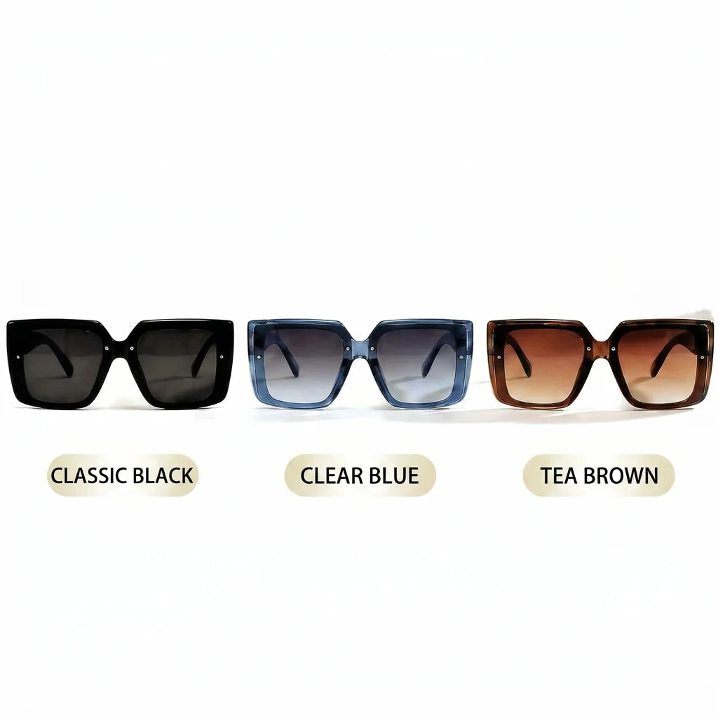 Oversized Square UV400 Sunglasses
