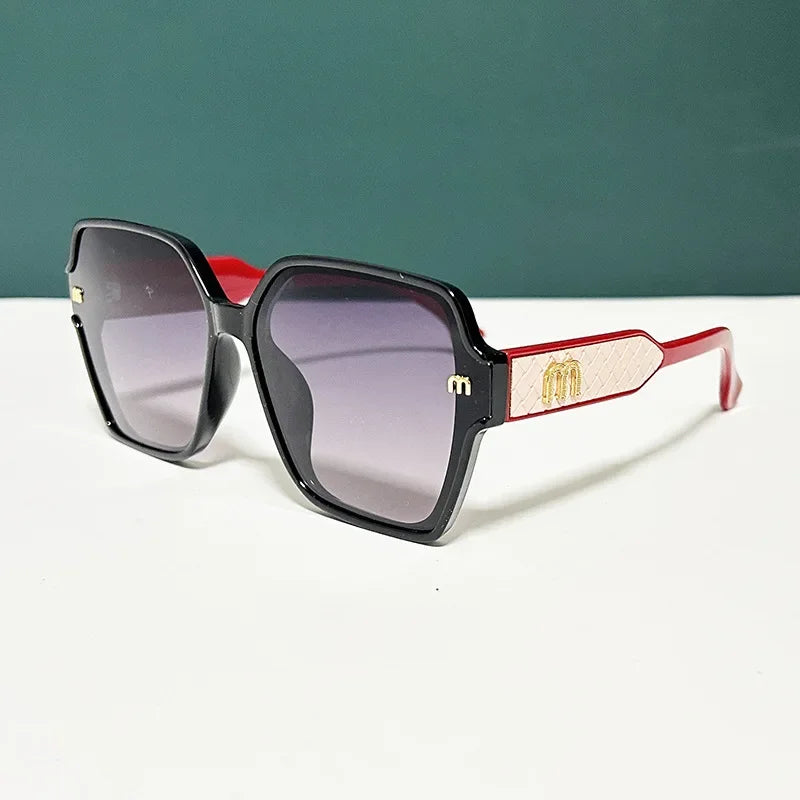 Oversized Square Gradient Sunglasses