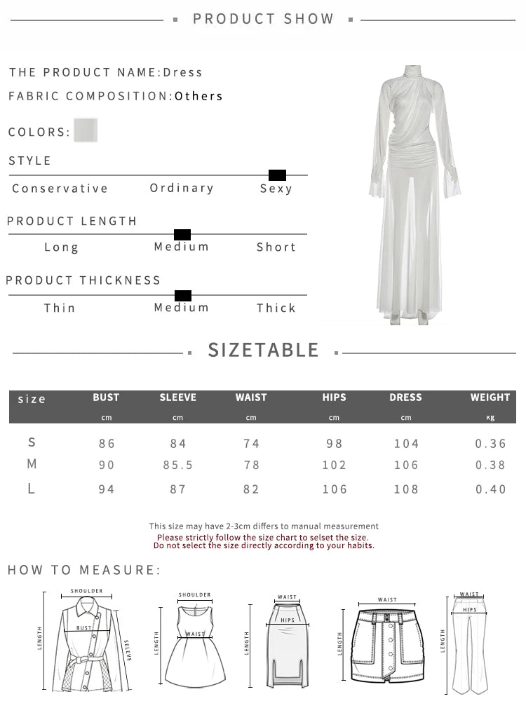 Elegant See-Through Two-Piece Crop Top And Skirt Set for Women