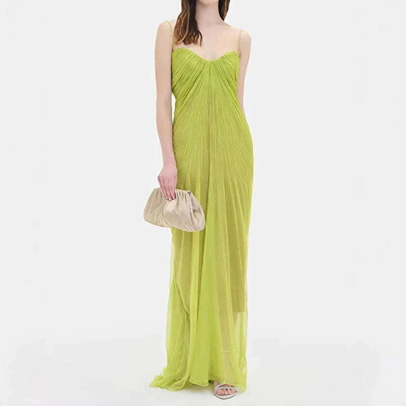 Elegant Off Shoulder Floor Length Evening Dress for Women
