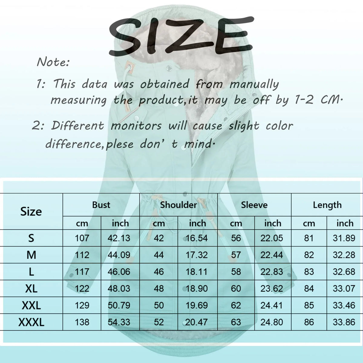 Windproof Hooded Fleece Lined Rain Jacket for Women