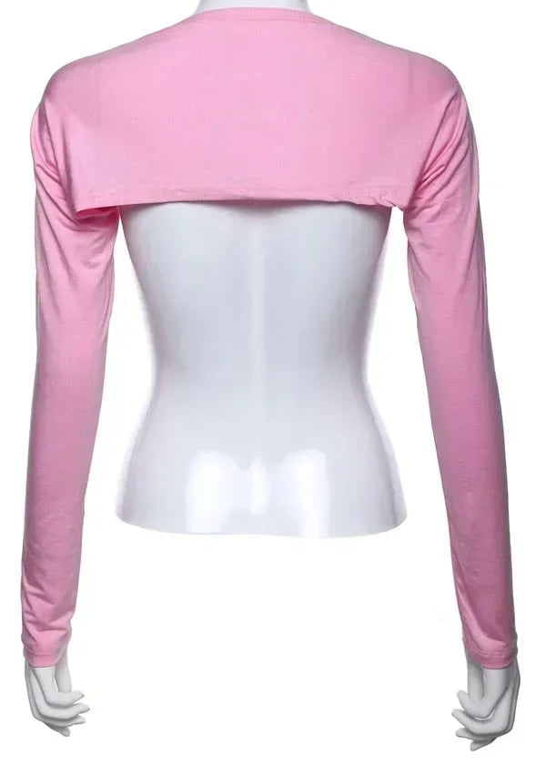 Lightweight Sun Protection Arm Cover Shrug for Women
