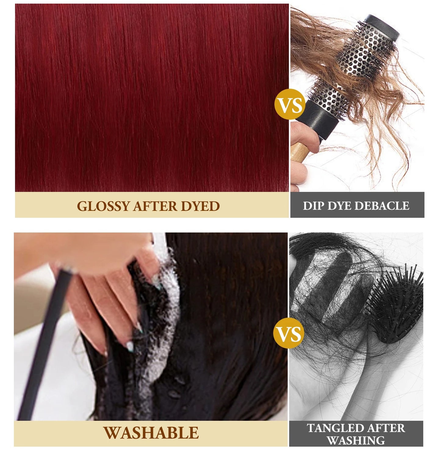 Virgin Brazilian Loose Wave Hair Bundles for Women