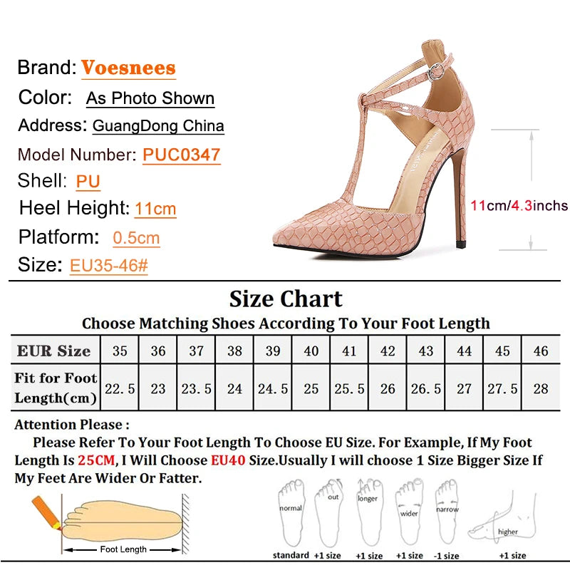 T Strap Pointed Toe High Heel Sandals