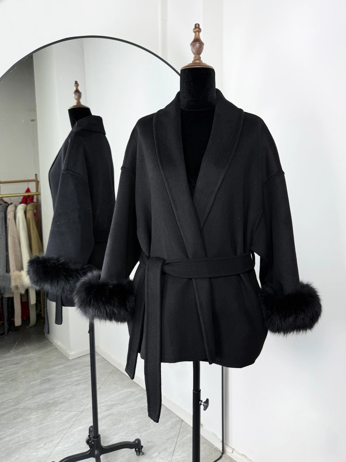 Reversible Wool Coat