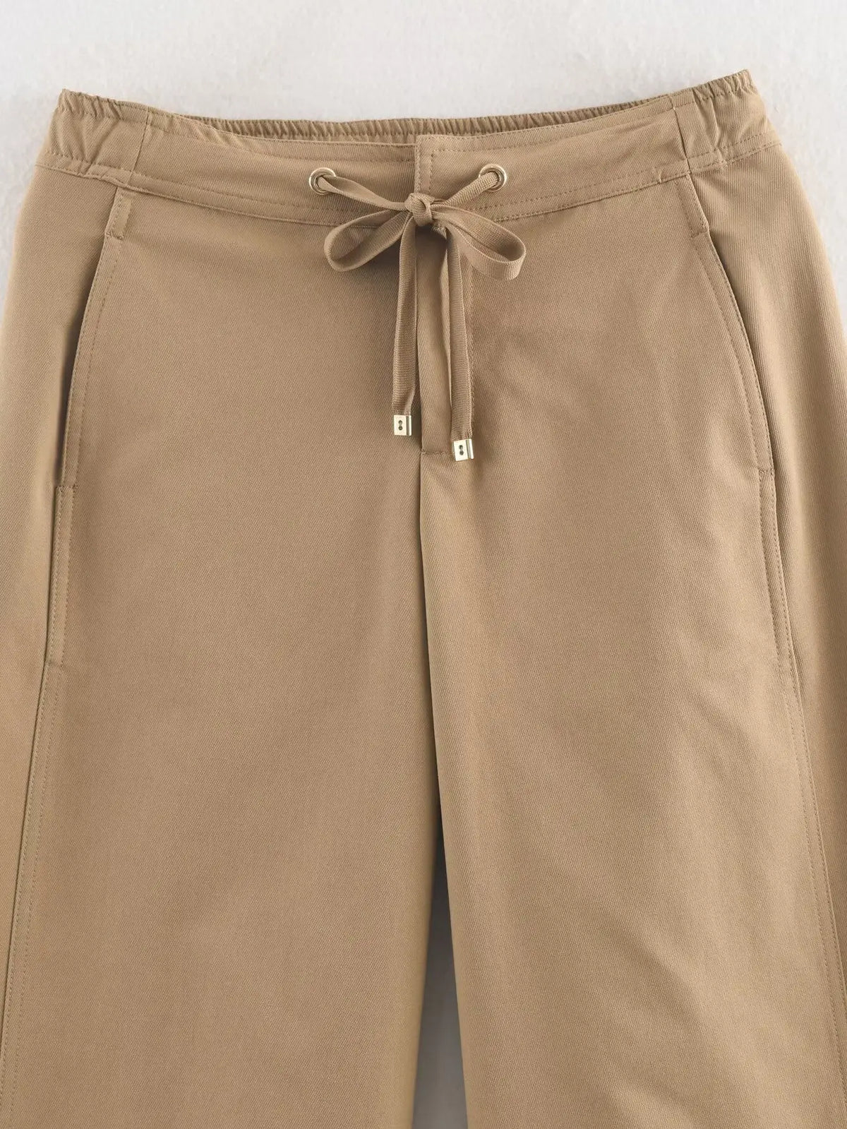 Casual Lapel Jacket And Drawstring Pants Set for Women
