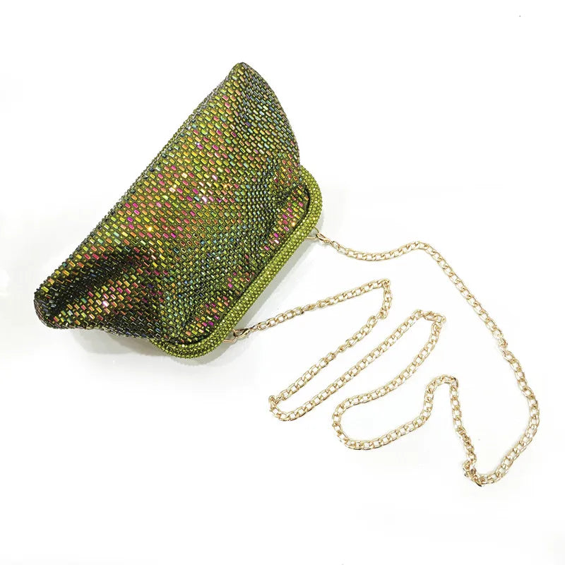 Rhinestone Evening Clutch Bag