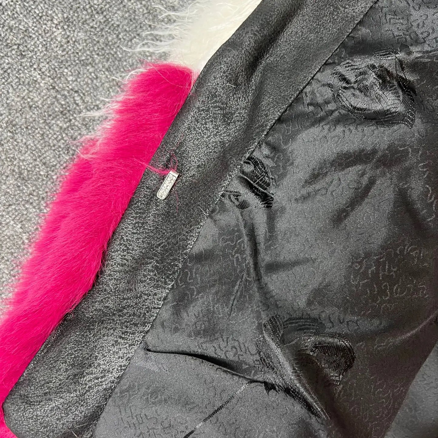 Spliced Fashion Color-Block Faux Fur Coat Thickened Warm Fur Women Winter Clothes Women 2025 Fashion Coats Short Jacket