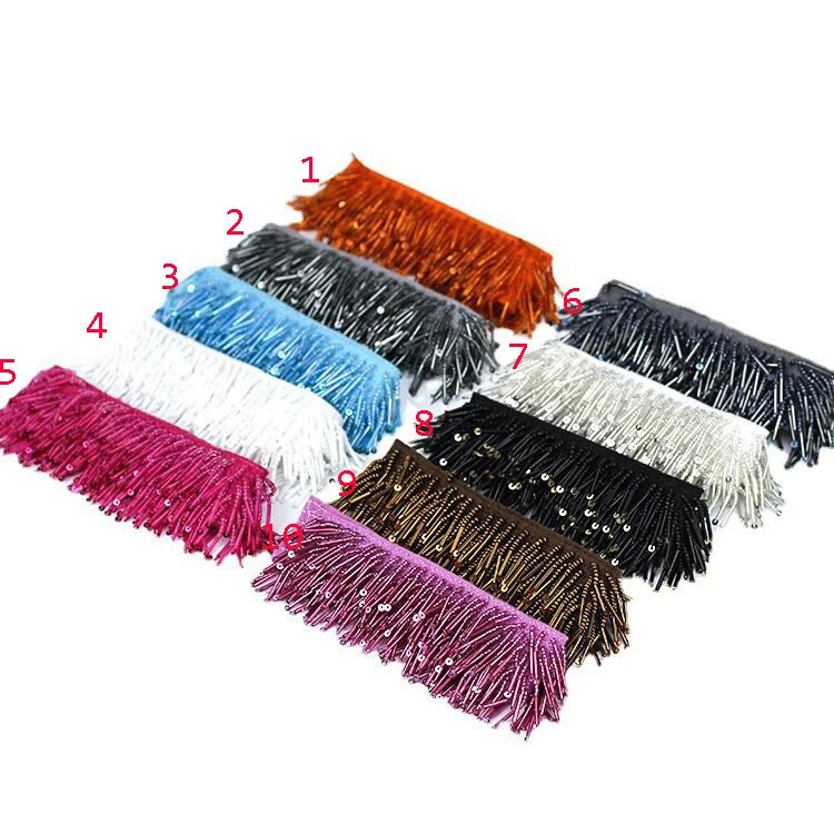 Rhinestone Tassel Open Toe Thin Heel Sandals for Women