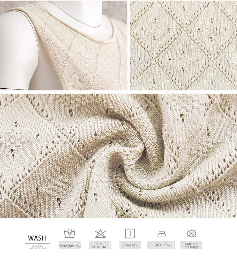 Sexy Cut Out Slit Knit Mesh Swimsuit Cover Up Pareo Tunic 2025 Summer Beach Maxi Dress Bikini Cover-ups Women Beachwear A2318