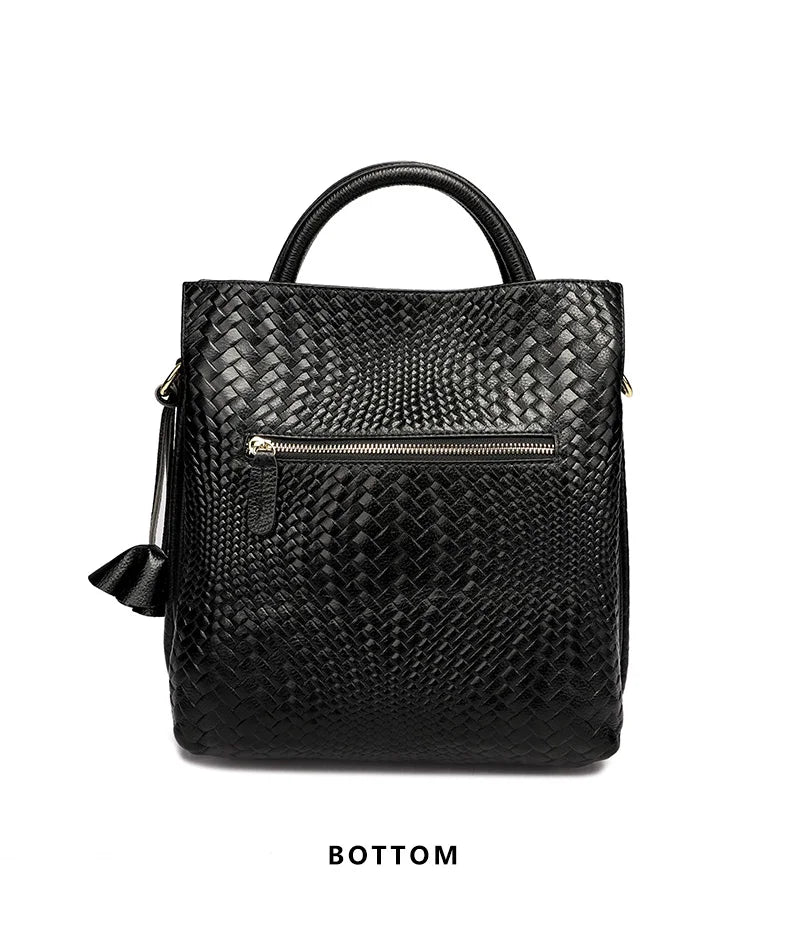 Premium Minimalist Top Layer Leather Tote Bag for Women