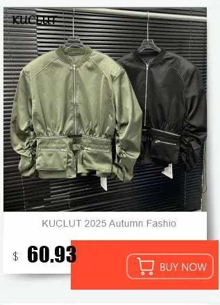 KUCLUT Fashion Elegant Versatile Large Lapel Waist Double-Breasted Short Trench Coat For Women Wrapped Hip Skirts Female 1A800