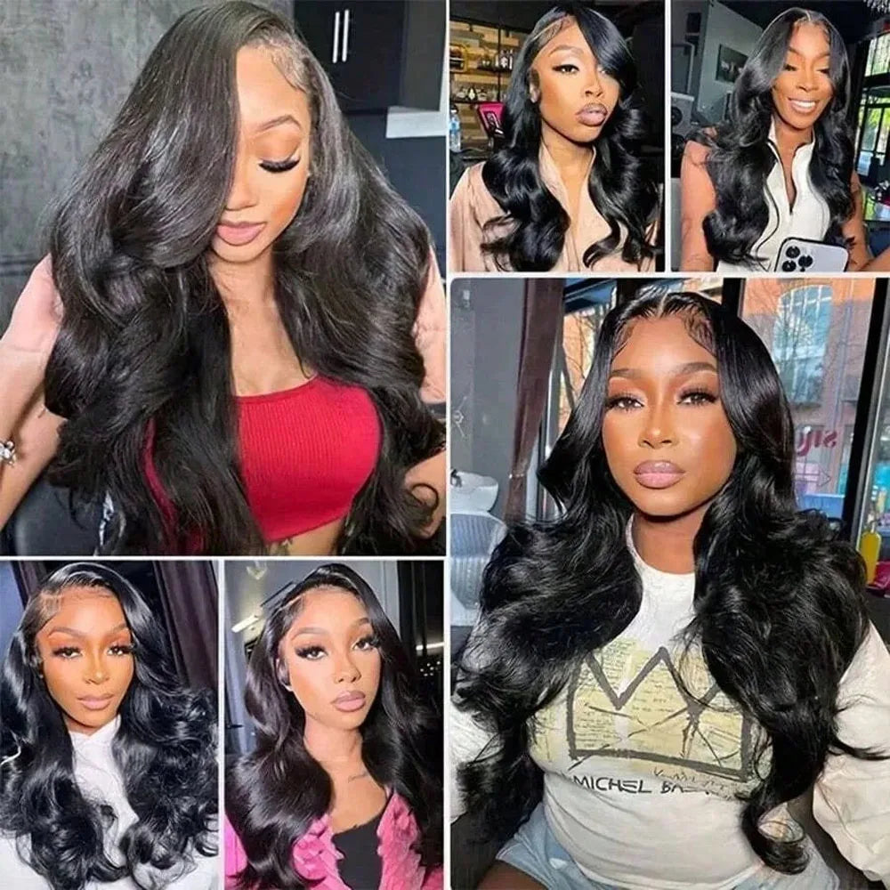 Gorgeous Long Body Wave Silk Hd Lace Front Wig for Women