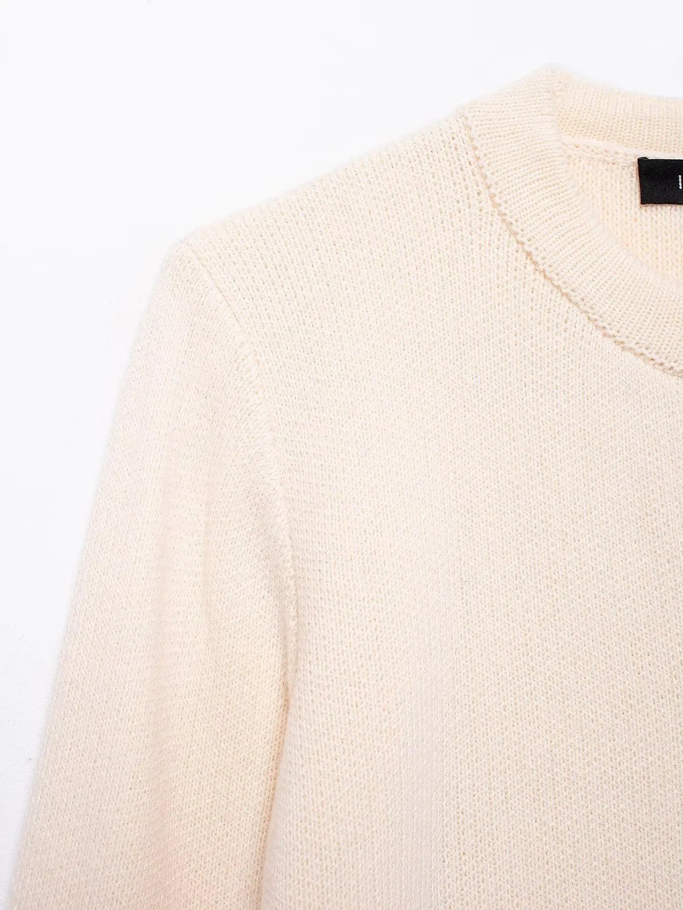 Winter Slim Knitted Cardigan with Button Details for Women