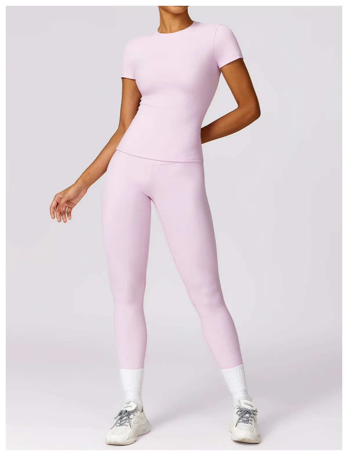 Casual Streetwear Two Piece Crop Top and Bodycon Pants Set for Women