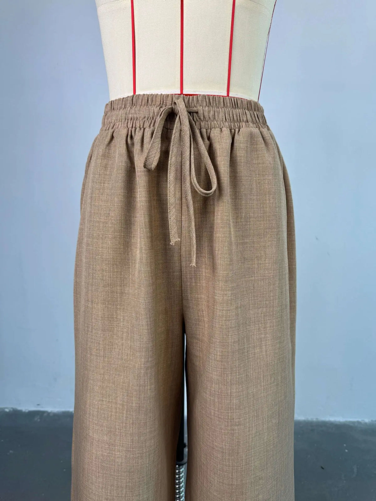 Casual Two Piece Shirt and Wide Leg Pants Set for Women