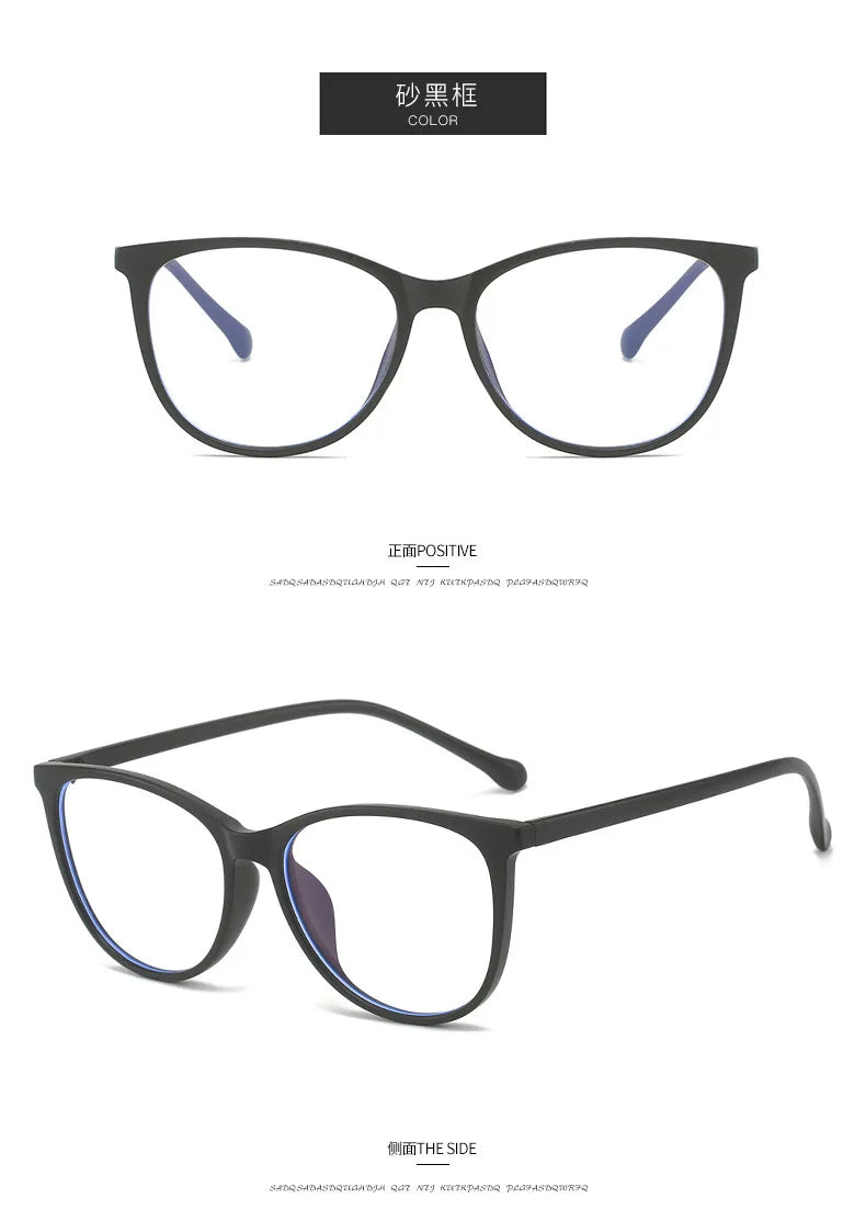 Ultralight Cat Eye Anti Blue Light Reading Glasses For Women