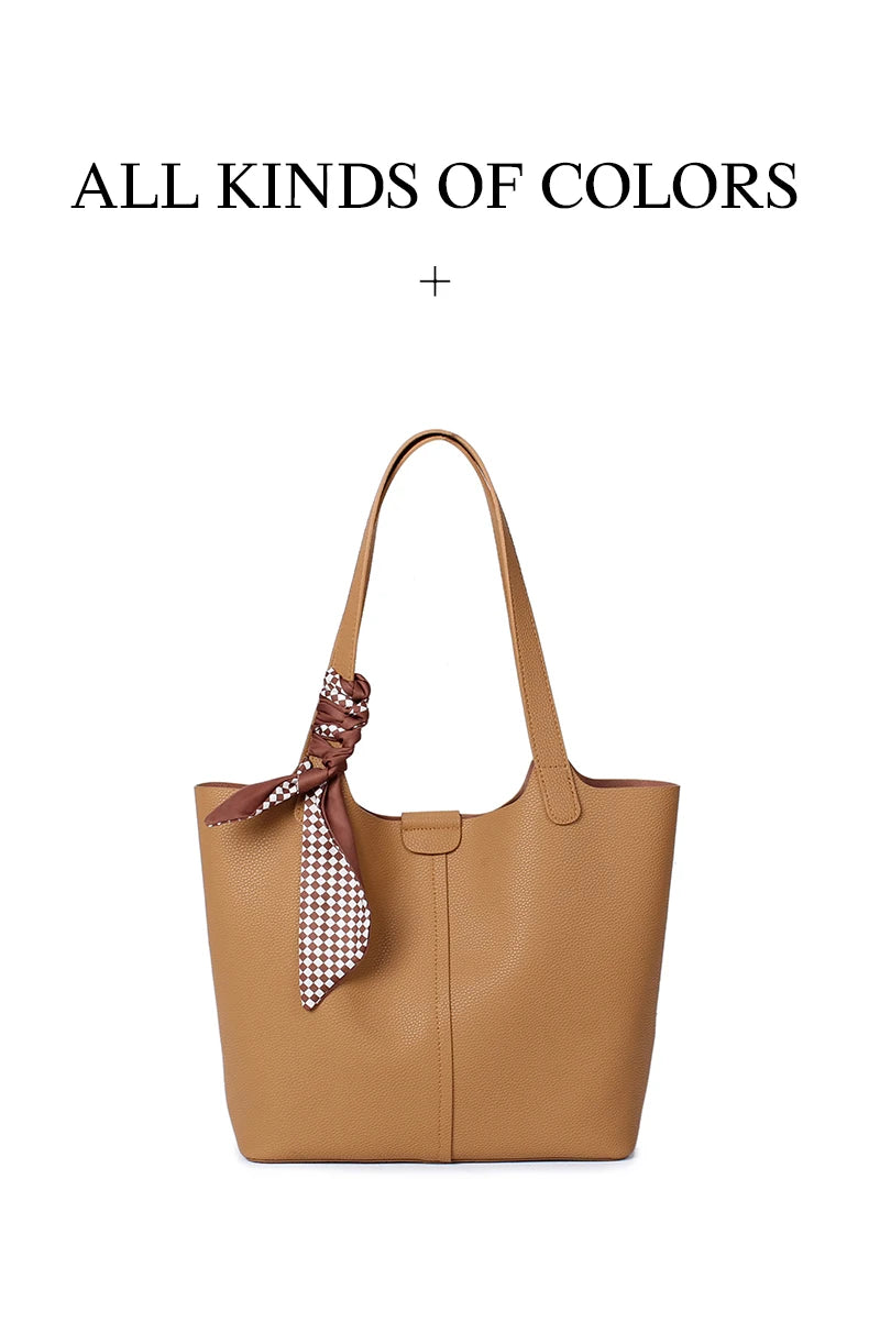 Genuine Leather  Designer Luxury Bag Large Capacity  Fashionable Casual  Shoulder Bag Commuting  work handbag for women office