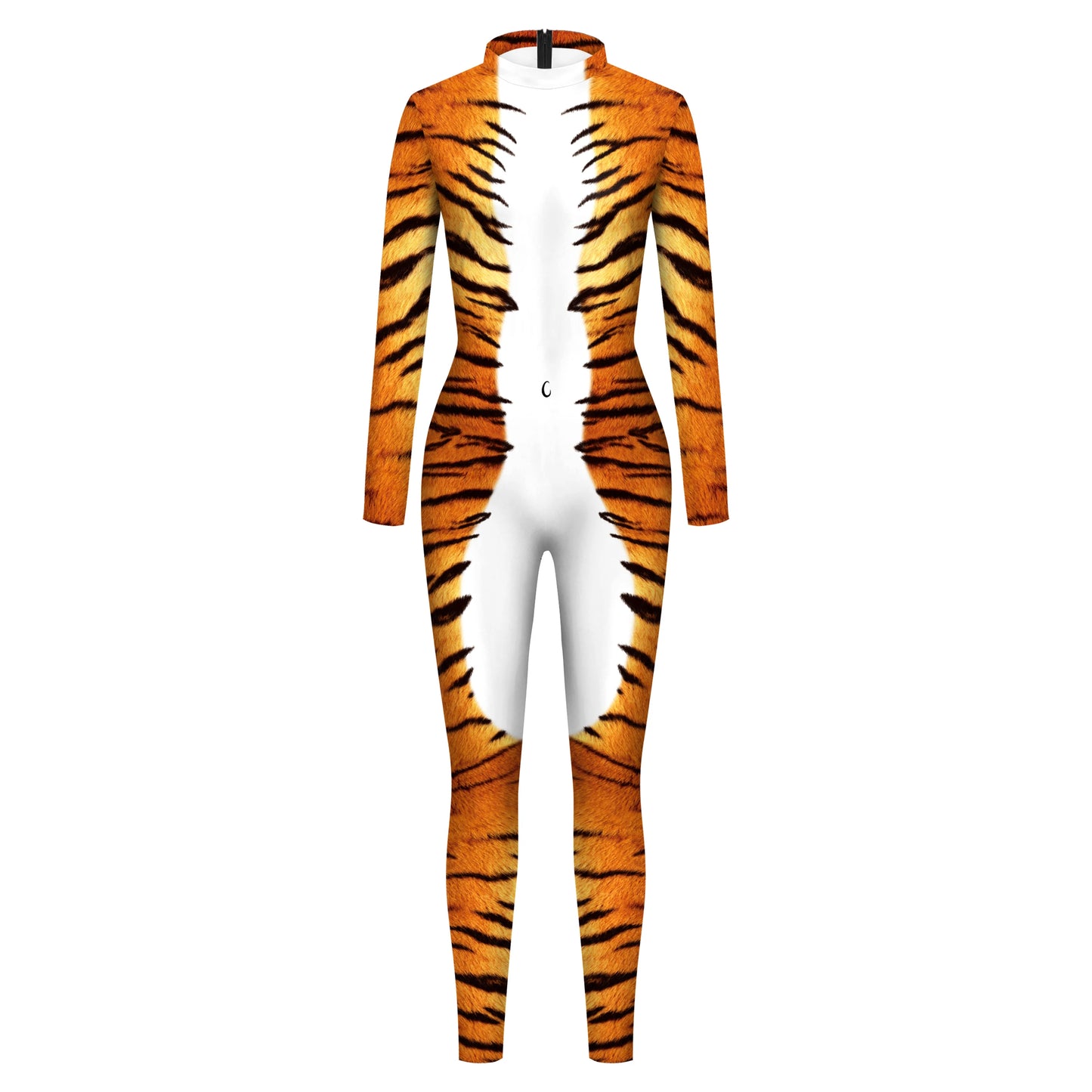 Deluxe Family Matching Tiger Cosplay Bodysuit for Women