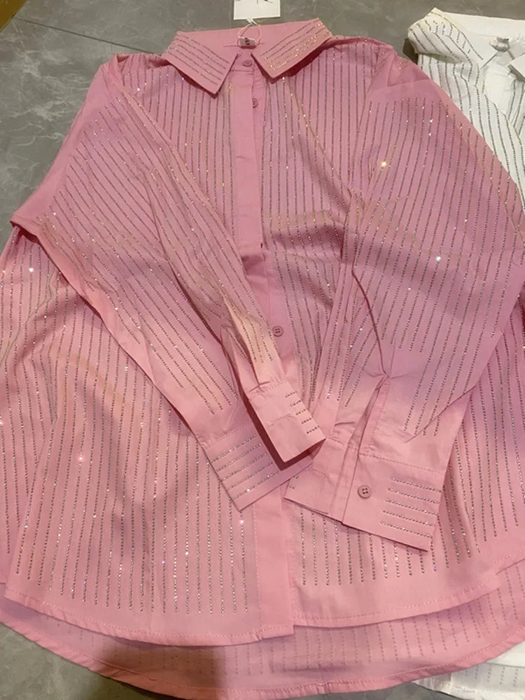 Soft Breathable Elegant Loose Fit Knit Blouse For Women
