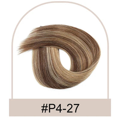 Invisible Straight Human Hair Extensions for Women