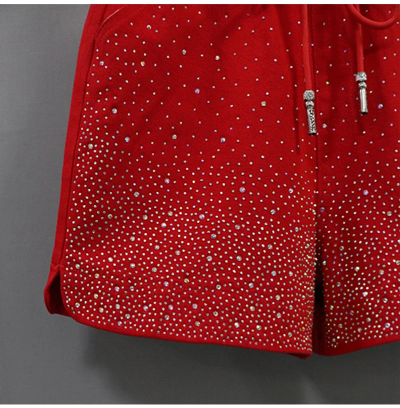 Lightweight High Waist Wide Leg Casual Shorts for Women