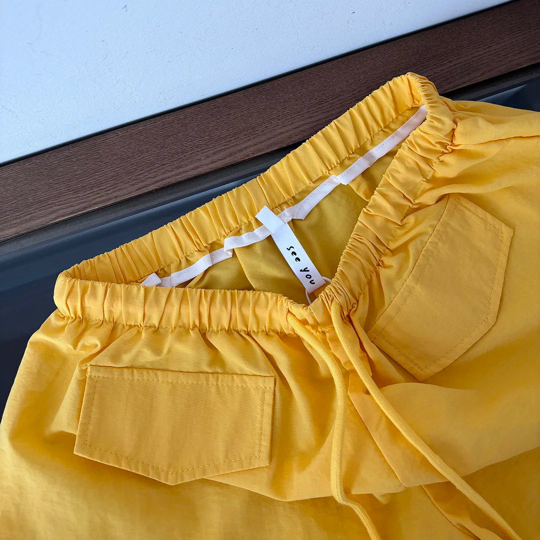 Lightweight Casual Loose Drawstring Shorts For Women