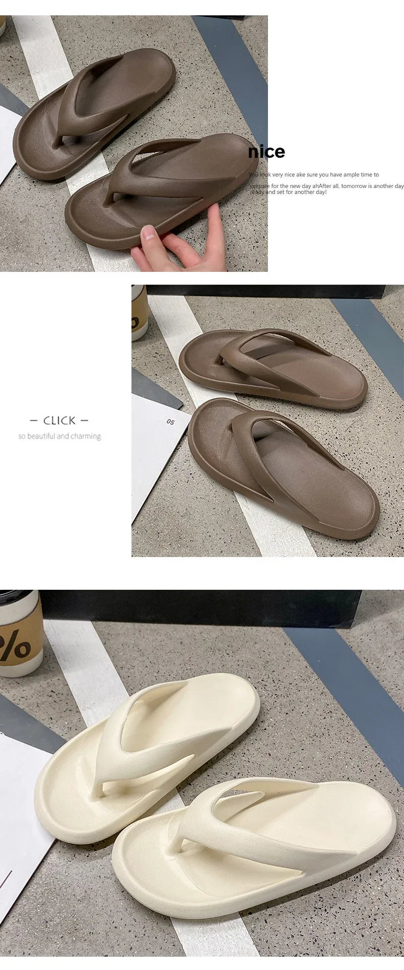 Casual Soft Slide Sandals For Women