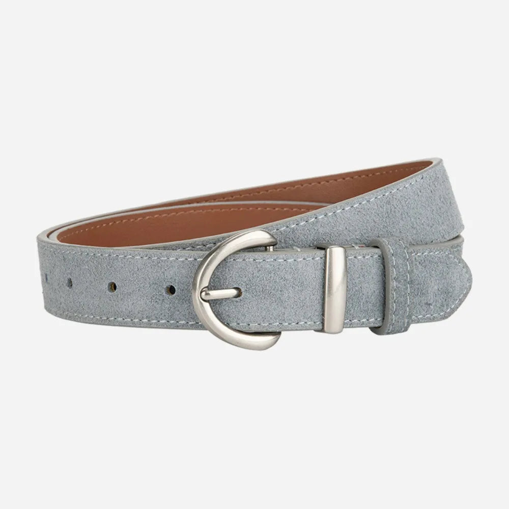 Retro Style Suede Belt
