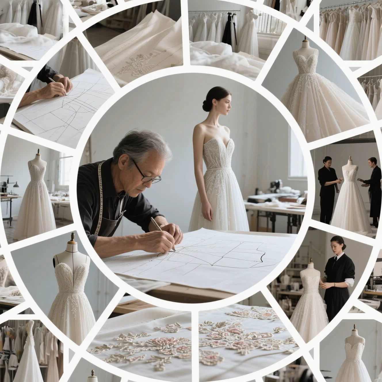 Elegant Lace Evening Dresses Ilusions Full Sleeves Long Aso Ebi Tulle Prom Gowns New Designer A Line Beaded Formal Dress