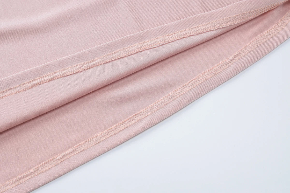 Elegant Ruched Long Sleeve Pleated Maxi Dress for Women