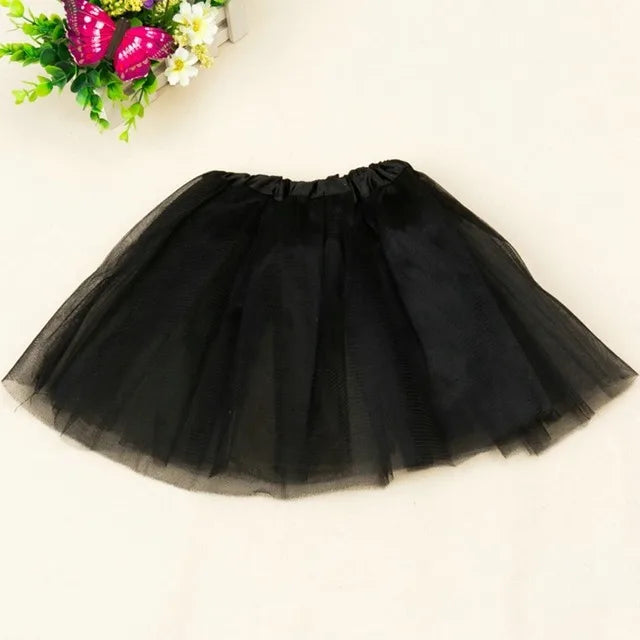 Vintage Lace Tulle Tutu Petticoat Skirt for Women
