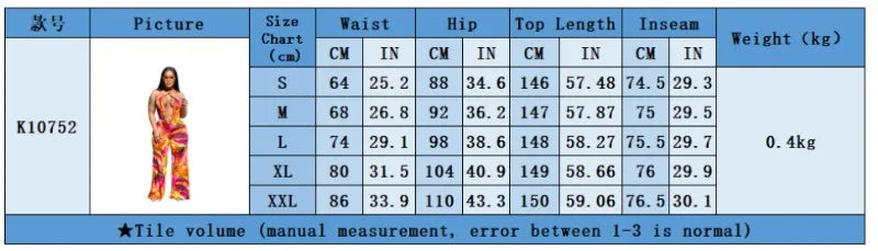 Bohemian Print Halter Neck Backless Wide Leg Jumpsuit for Women