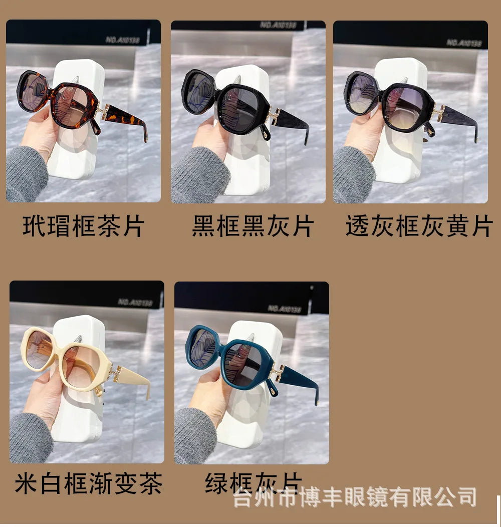 Vintage Oversized Polarized Sunglasses