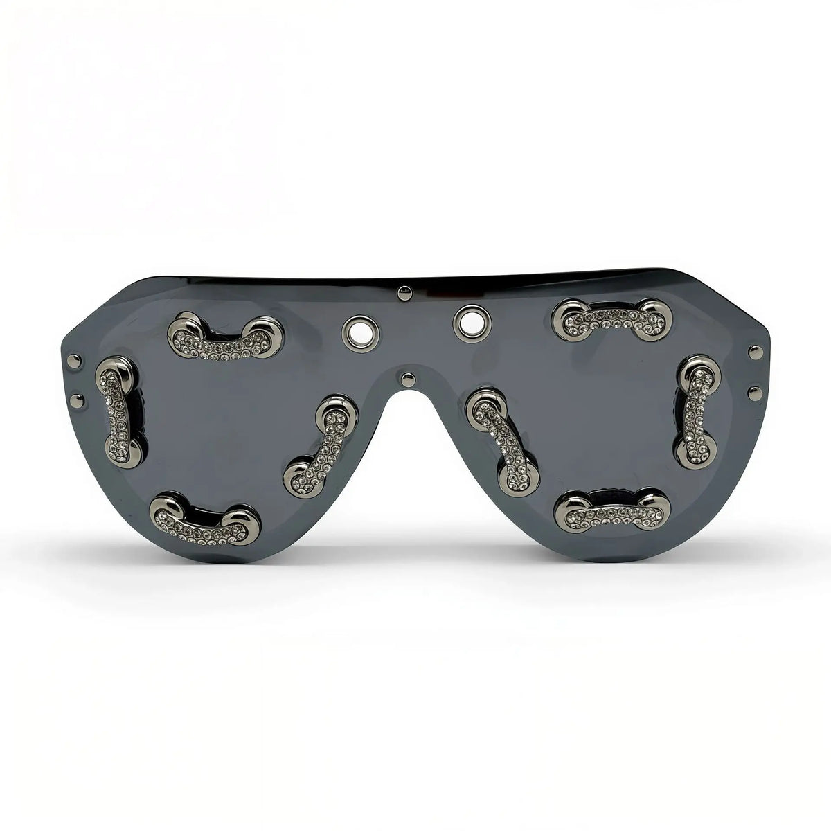 Futuristic Shield Fashion Sunglasses
