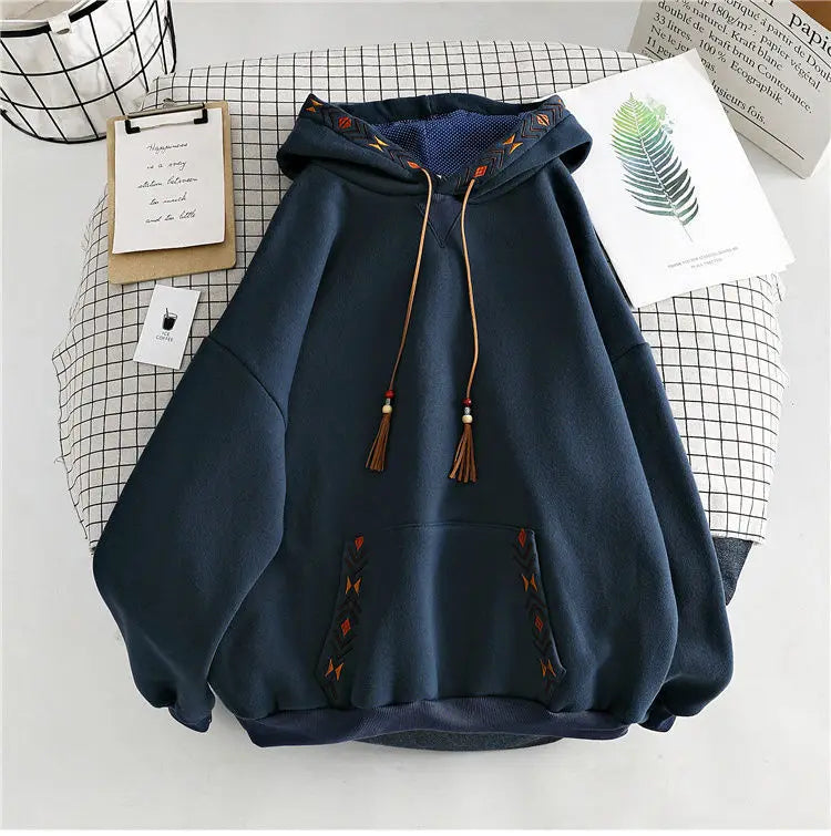 Hooded Tops Spring Hoodies for Women Autumn Clothes Loose Female Streetwear Casual Sweatshirt Hoodie Aesthetic Korean Fashion