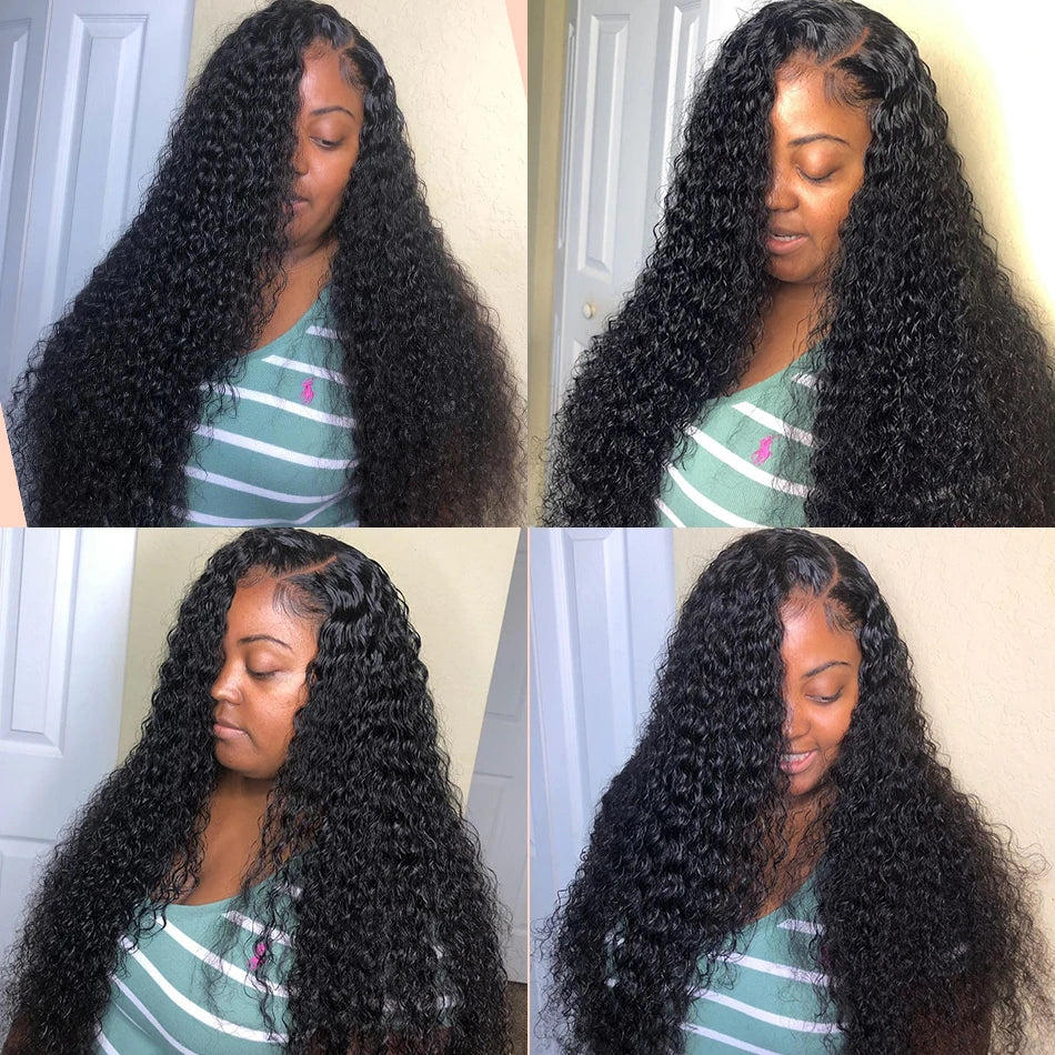 Kinky Curly Virgin Human Hair Extensions Bundles for Women